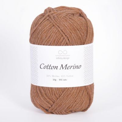 Infinity Cotton Merino (2336 CURRY) 55% мериносовая шерсть, 45% хлопок  50гр/105 м