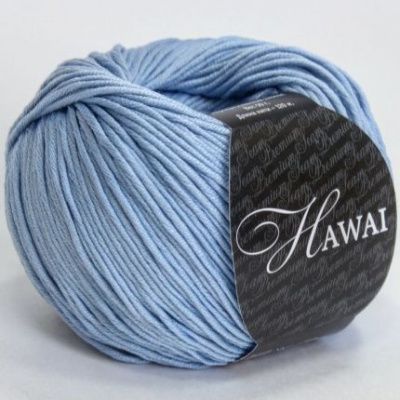 SEAM HAWAI  3840  голубой светлый 100% мерсеризованный хлопок; 120м/50г